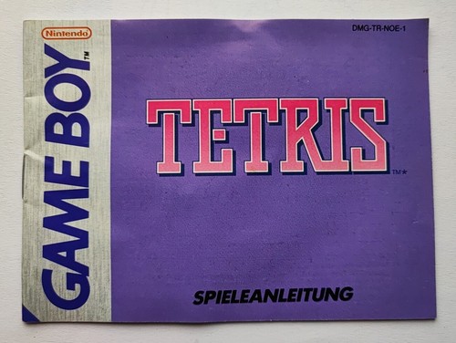 Tetris gameboy game - tetris,