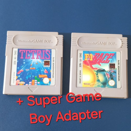 Gameboy spiele tetris f1 - gameboy,