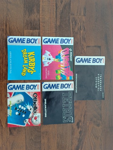 Gameboy spieleanleitungen - gameboy,